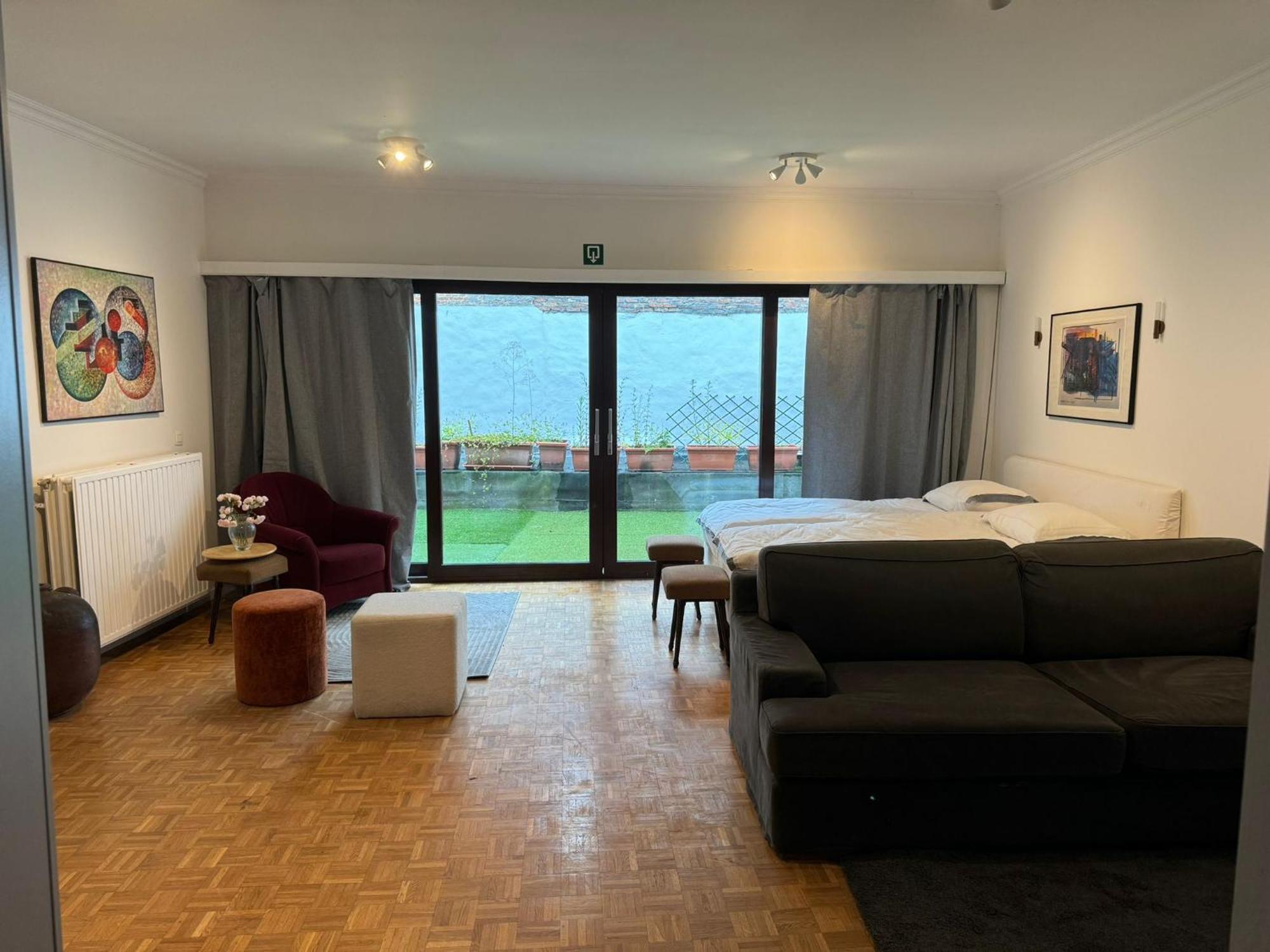 Garden Loft In City Center Meir 1Fl Antwerpen Bagian luar foto