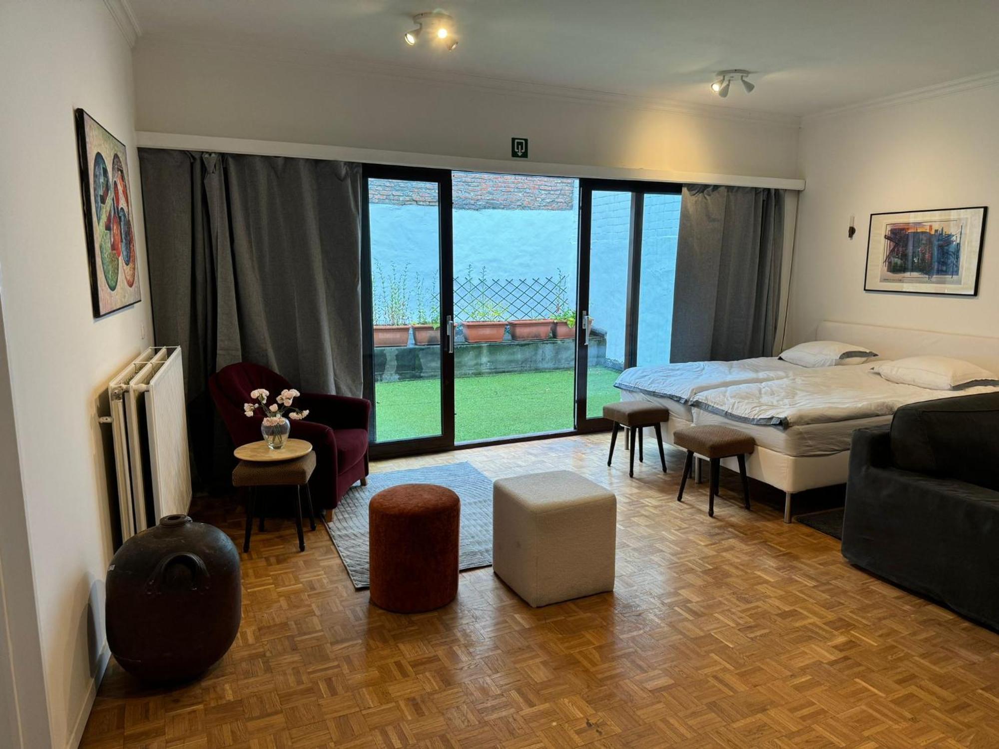 Garden Loft In City Center Meir 1Fl Antwerpen Bagian luar foto