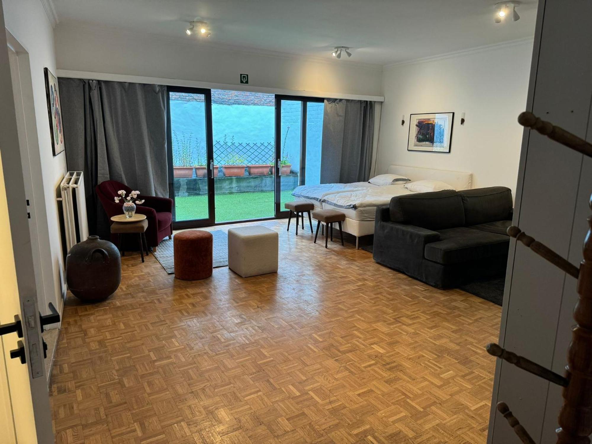 Garden Loft In City Center Meir 1Fl Antwerpen Bagian luar foto